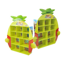 Compartment Pop Floor Cardboard Display Rack for Supermarket